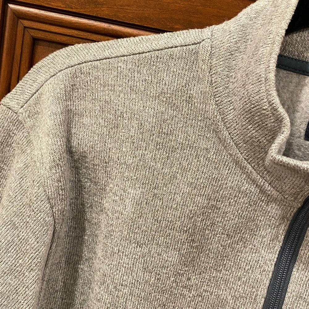 J. CREW Authentic Fleece 1/4 Zip Pullover